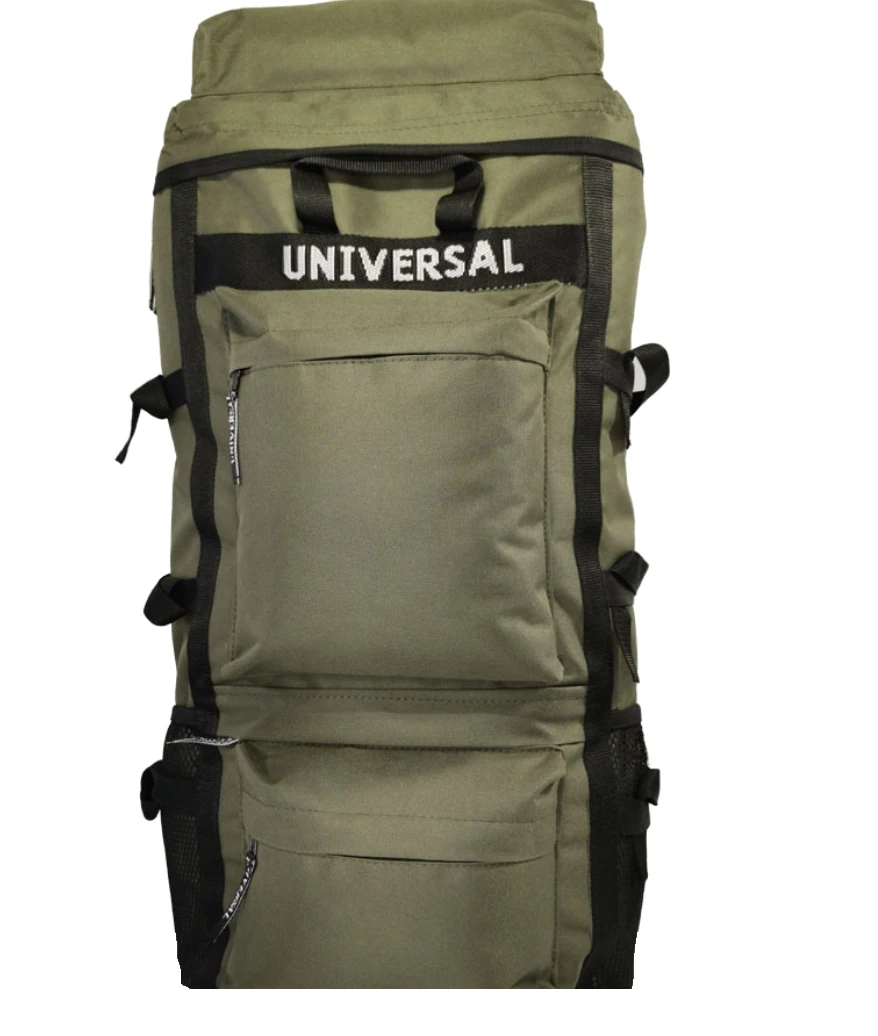 Рюкзак Universal Турист 55 л хаки, вид спереди