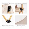 Кресло складное Moon Chair 120 кг BRS Y01 зеленое, Название цвета: Зеленый, Товаров в упаковке, шт: 1, Страна-производитель: КИТАЙ, изображение 4