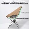 Кресло складное туристическое BRS Y02 (KY511) зеленое, Название цвета: Зеленый, Товаров в упаковке, шт: 1, Страна-производитель: КИТАЙ, изображение 8