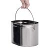 Котелок низкий 9,5 л. крышка с ручками (Роза ветров), изображение 6