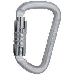 Карабин альпинистский Camp D PRO-3LOCK, D-образная форма, автоматический замок, сталь