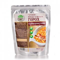 Готовое блюдо "Каша гороховая с копченостями" 250 г. (Кронидов)
