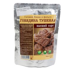Готовое блюдо "Говядина тушеная (тушенка) высший сорт "Каскад" 325 г (Кронидов), Товаров в упаковке, шт: 1, Варианты: 325 г (Кронидов)