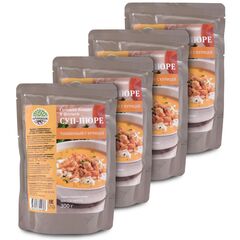 Готовое блюдо Суп-пюре из тыквы с курицей 300 г. (Кронидов) 4шт, 1,2кг