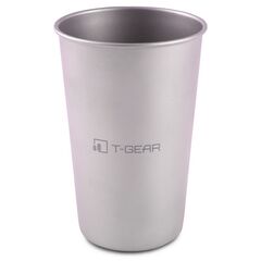Стакан титановый T-Gear Titanium Beer Cup 500, Объем, л: 0.5, Варианты:  , Страна-производитель: КИТАЙ