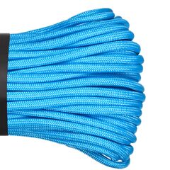 Паракорд 275 (мини) CORD nylon 10м RUS (carolina blue), Название цвета: Голубой, Товаров в упаковке, шт: 1, Варианты:  , Страна-производитель: РОССИЯ