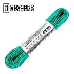 Паракорд 550 CORD nylon 30м RUS световозвращающий (emerald green), Название цвета: Зеленый (Emerald Green), Товаров в упаковке, шт: 1, Варианты:  , Страна-производитель: РОССИЯ