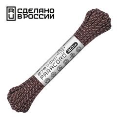 Паракорд 275 (мини) CORD nylon 30м RUS световозвращающий (bordo), Название цвета: Бордовый, Товаров в упаковке, шт: 1, Варианты:  , Страна-производитель: РОССИЯ