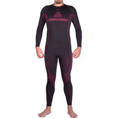 Термобелье UTO комплект Sports Bamboo Charcoal 973102 Black/Red XL, Название цвета: Black / Red, Товаров в упаковке, шт: 1, Размер: XL, Вырез горловины: Круглый, Страна-производитель: КИТАЙ