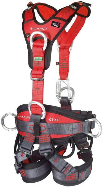 Привязь страховочная для канатного доступа Camp GT XT красный размер L-XXL, Название цвета: Красный, Размер: L-XXL, Страна-производитель: ИТАЛИЯ, изображение 4