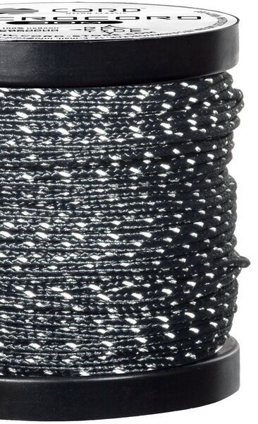 Микрокорд CORD катушка 10м светоотражающий (dark navy), Название цвета: Темно-синий, Товаров в упаковке, шт: 1, Варианты:  , Страна-производитель: РОССИЯ, изображение 2