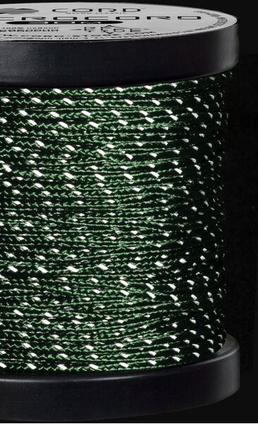 Микрокорд CORD катушка 10м светоотражающий (hunter), Название цвета: Зеленый, Товаров в упаковке, шт: 1, Варианты:  , Страна-производитель: РОССИЯ, изображение 2