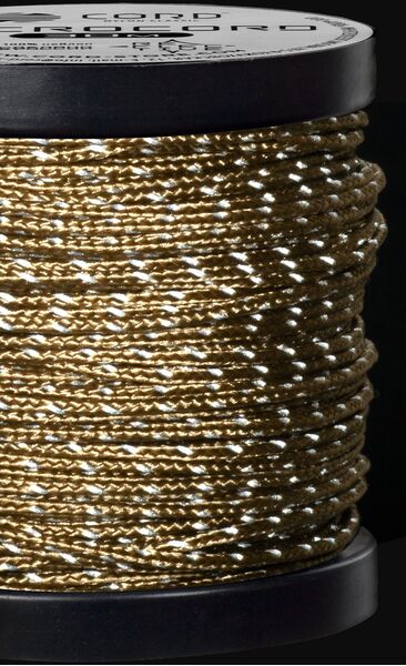 Микрокорд CORD катушка 30м светоотражающий (coyote), Название цвета: Светло-коричневый, Товаров в упаковке, шт: 1, Варианты:  , Страна-производитель: РОССИЯ, изображение 3
