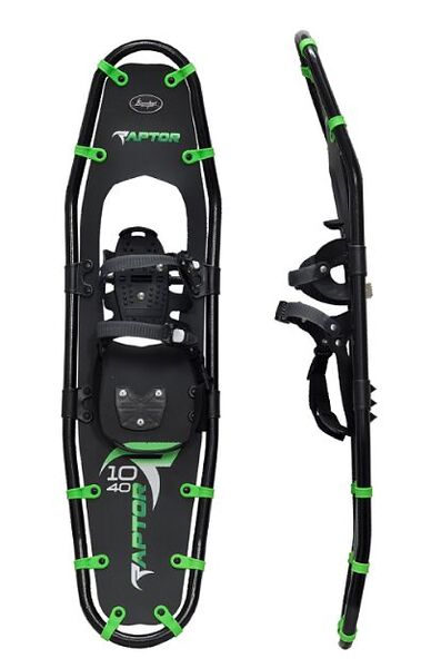 Снегоступы Canadian Camper RAPTOR R1040 25,4х101,6, Название цвета: Зелёно-чёрный, Товаров в упаковке, шт: 2, Размер: 25,4х101,6 см, Страна-производитель: КИТАЙ, изображение 3