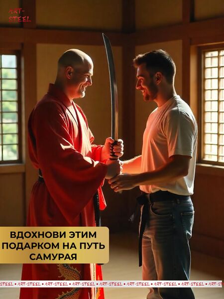 Катана сувенирная Kusanagi, сталь 420, длина лезвия 673 мм, Название цвета: Черный; Без подставки, Страна-производитель: КИТАЙ, изображение 6