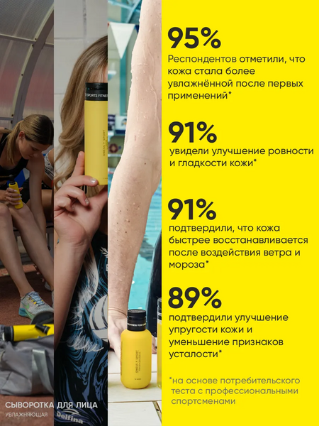 ONESS SPORT Сыворотка для лица с 21 аминокислотой, изображение 4