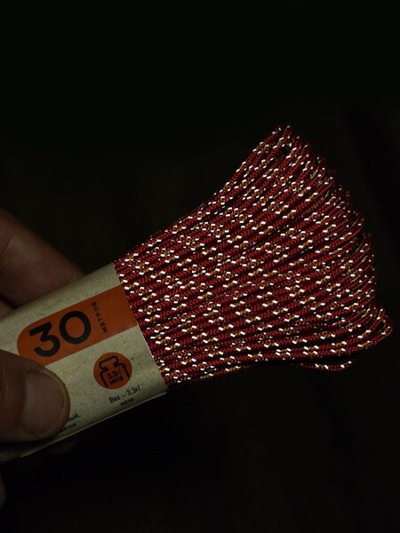 Паракорд 275 T-Gear x CORD nylon 30м световозвращающий (Red'n'Stripes), Название цвета: Red'n'Stripes, Страна-производитель: РОССИЯ, изображение 4