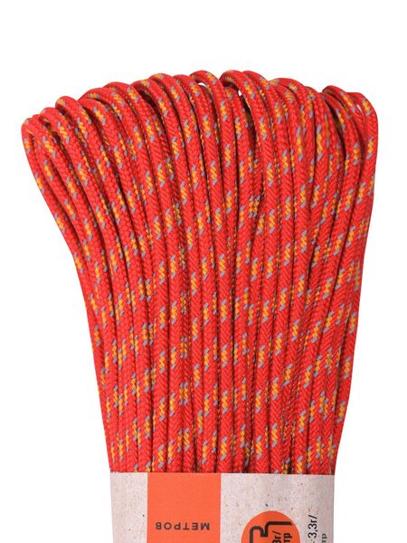 Паракорд 275 T-Gear x CORD nylon 30м световозвращающий (Red'n'Stripes), Название цвета: Red'n'Stripes, Страна-производитель: РОССИЯ, изображение 3