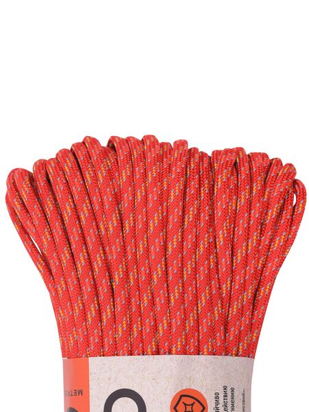 Паракорд 550 T-Gear x CORD nylon 30м световозвращающий (Red'n'Stripes), Название цвета: Red'n'Stripes, Страна-производитель: РОССИЯ, изображение 3