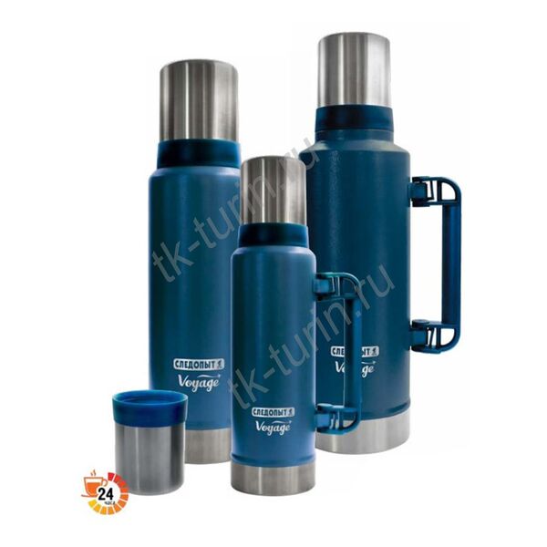 Термос 1,0л VOYAGE с ручкой TM-17, изображение 3