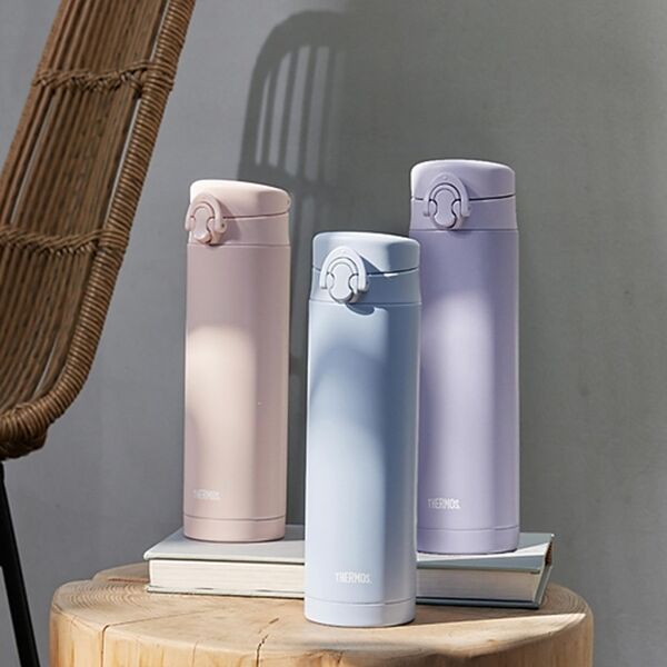 Термокружка THERMOS JNF - 502 LBL, 0,5 л, голубая, Название цвета: Голубой, Страна-производитель: КИТАЙ, изображение 3