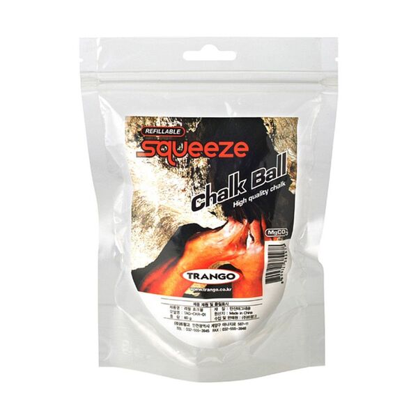 TRANGO магнезия шарик Squeeze Chalk Ball 60гр