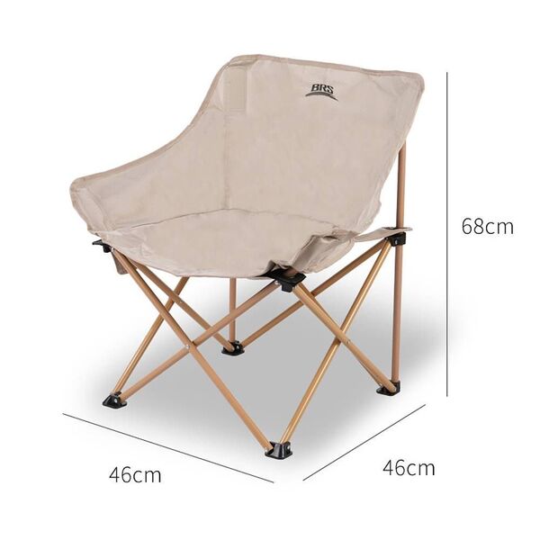 Кресло складное Moon Chair 120 кг BRS Y01 зеленое, Название цвета: Зеленый, Товаров в упаковке, шт: 1, Страна-производитель: КИТАЙ, изображение 6
