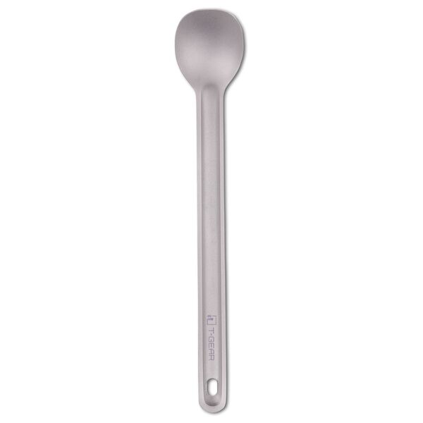 Ложка длинная титановая T-Gear Titanium Long Spoon, изображение 3