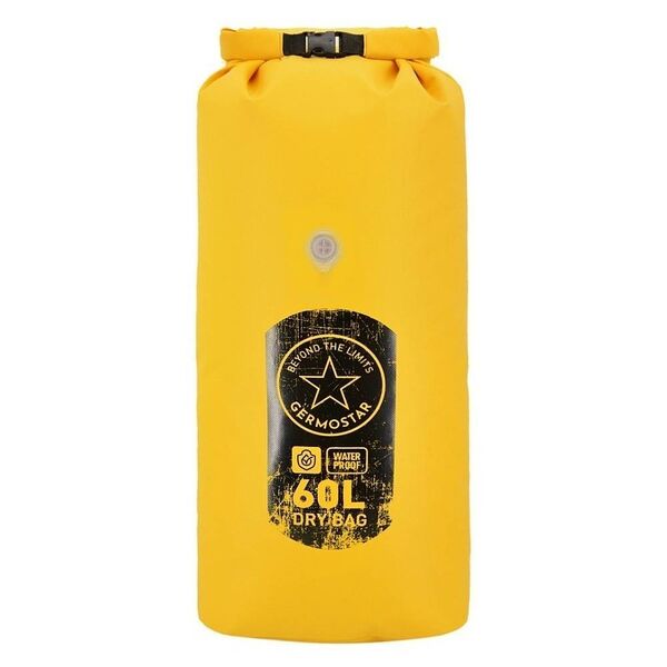 DRY BAG Germostar 60 л желтый, Название цвета: Желтый, Объем, л: 60, Варианты:  , Страна-производитель: РОССИЯ