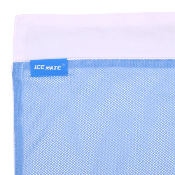 N-Rit охлаждающее полотенце IceMate Cool Towel Double 20*80 белый/голубой, Название цвета: Белый / Голубой, Товаров в упаковке, шт: 1, Размер: 20*80, Варианты:  , Страна-производитель: ЮЖНАЯ КОРЕЯ, изображение 2