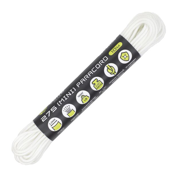 Паракорд 275 CORD 10м (white), Название цвета: Белый, Товаров в упаковке, шт: 1