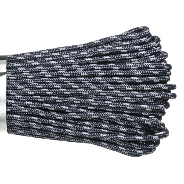 Паракорд 275 (мини) CORD nylon 30м RUS световозвращающий (dark navy), Название цвета: Темно-синий, Товаров в упаковке, шт: 1, Варианты:  , Страна-производитель: РОССИЯ, изображение 2