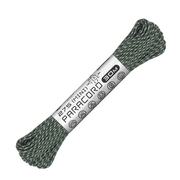 Паракорд 275 (мини) CORD nylon 30м RUS световозвращающий (hunter), Название цвета: Темно-зеленый, Товаров в упаковке, шт: 1, Варианты:  , Страна-производитель: РОССИЯ