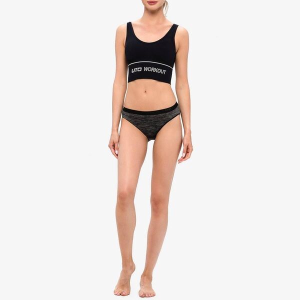 Трусы UTO Perfomance Briefs W's (2шт) 992201 Black/Grey L, Название цвета: Черно-серый, Товаров в упаковке, шт: 2, Размер: L, Страна-производитель: КИТАЙ, изображение 6