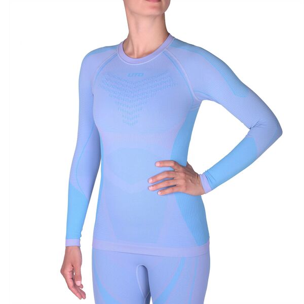Термобелье UTO комплект Ski 3.0 ThermoLite Nilit W's 923203 Pink/Blue XL, Название цвета: Сине-розовый, Товаров в упаковке, шт: 1, Размер: XL, Вырез горловины: Круглый, Страна-производитель: КИТАЙ, изображение 4