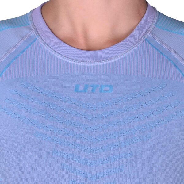 Термобелье UTO комплект Ski 3.0 ThermoLite Nilit W's 923203 Pink/Blue XL, Название цвета: Сине-розовый, Товаров в упаковке, шт: 1, Размер: XL, Вырез горловины: Круглый, Страна-производитель: КИТАЙ, изображение 5