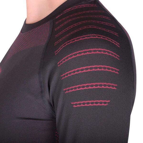 Термобелье UTO комплект Sports 2.0 Bamboo Charcoal W's 993204 Black/Red XL, Название цвета: Black / Red, Товаров в упаковке, шт: 1, Размер: XL, Вырез горловины: Круглый, Страна-производитель: КИТАЙ, изображение 5