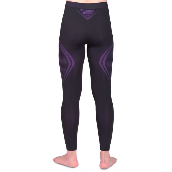 Термобелье UTO комплект Sports 2.0 Bamboo Charcoal W's 993204 Black/Purple S, Название цвета: Black / Purple, Товаров в упаковке, шт: 1, Размер: S, Вырез горловины: Круглый, Страна-производитель: КИТАЙ, изображение 7