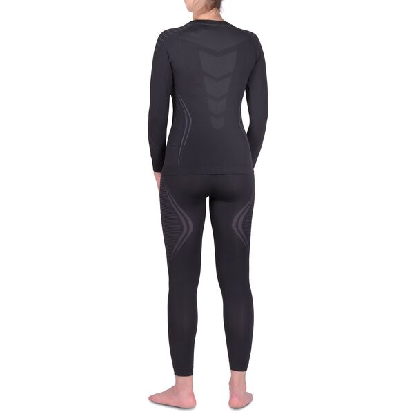 Термобелье UTO комплект Sports 2.0 Bamboo Charcoal W's 993204 Black/Grey M, Название цвета: Черно-серый, Товаров в упаковке, шт: 1, Размер: M, Вырез горловины: Круглый, Страна-производитель: КИТАЙ, изображение 2