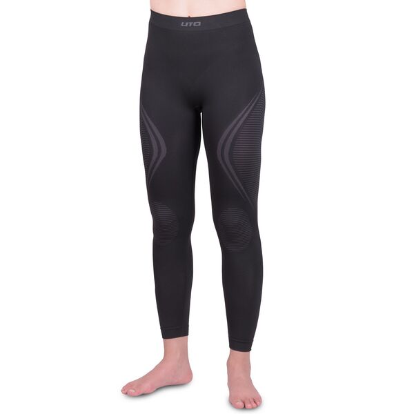 Термобелье UTO комплект Sports 2.0 Bamboo Charcoal W's 993204 Black/Grey L, Название цвета: Black / Grey, Товаров в упаковке, шт: 1, Размер: L, Вырез горловины: Круглый, Страна-производитель: КИТАЙ, изображение 6