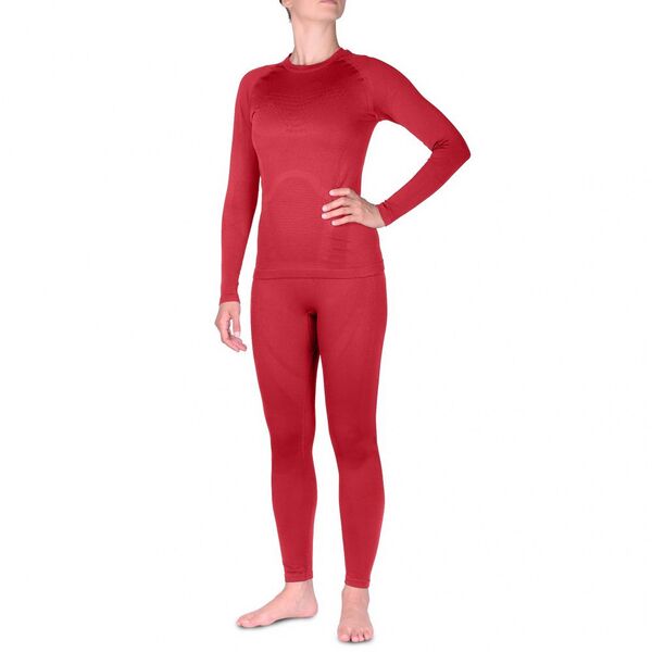 Термобелье UTO комплект Ski 2.0 ThermoLite Nilit W's 993202 Red XL, Название цвета: Red, Товаров в упаковке, шт: 1, Размер: XL, Вырез горловины: Круглый, Страна-производитель: КИТАЙ