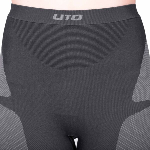 Термобелье UTO комплект Sports Armor ThermoLite Nilit W's 923202 Black/Grey M, Название цвета: Black / Grey, Товаров в упаковке, шт: 1, Размер: M, Вырез горловины: Круглый, Страна-производитель: КИТАЙ, изображение 10