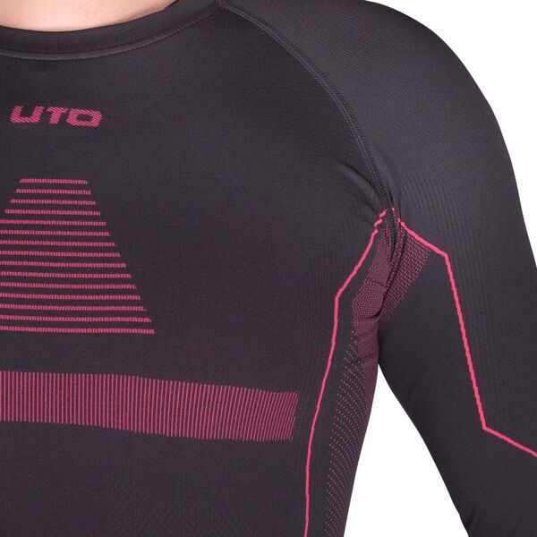 Термобелье UTO комплект Sports Bamboo Charcoal 973102 Black/Red L, Название цвета: Black / Red, Товаров в упаковке, шт: 1, Размер: L, Вырез горловины: Круглый, Страна-производитель: КИТАЙ, изображение 4