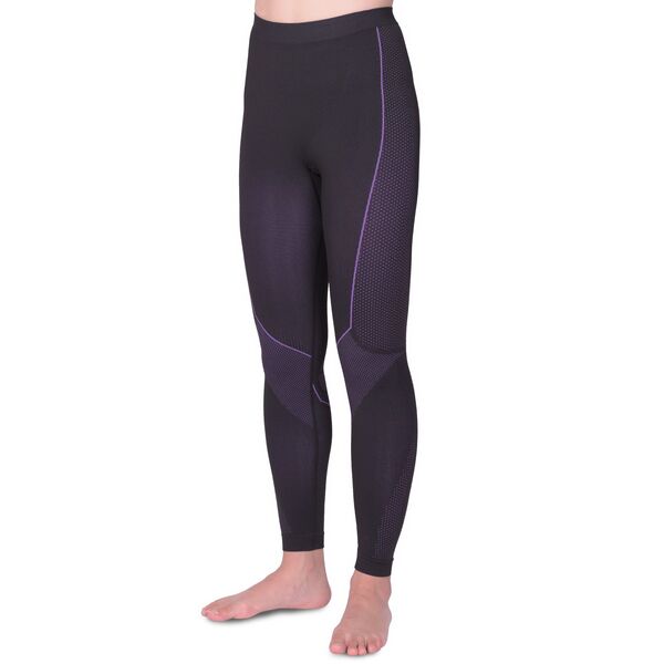 Термобелье UTO комплект Sports Bamboo Charcoal W's 973202 Black/Purple L, Название цвета: Black / Purple, Товаров в упаковке, шт: 1, Размер: L, Вырез горловины: Круглый, Страна-производитель: КИТАЙ, изображение 7