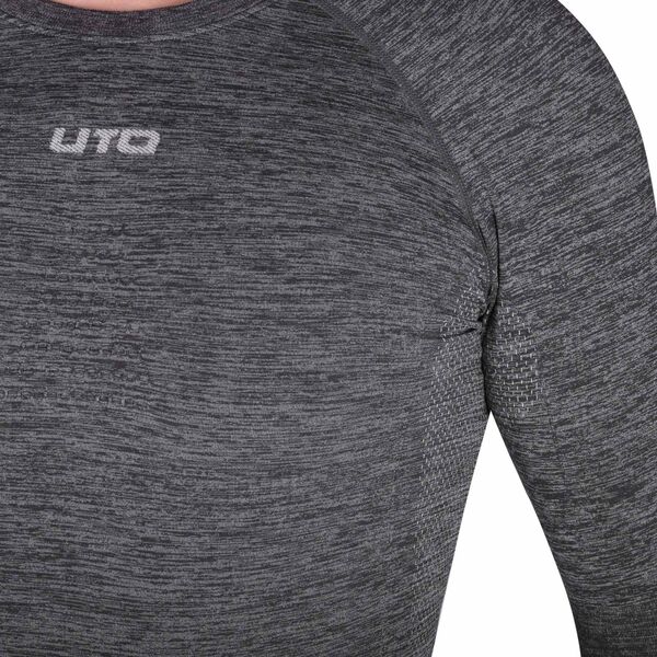 Термобелье UTO комплект Sports Dryarn Nilit 983101 Light Grey XXL, Название цвета: Light Grey, Товаров в упаковке, шт: 1, Размер: XXL, Вырез горловины: Круглый, Страна-производитель: КИТАЙ, изображение 4