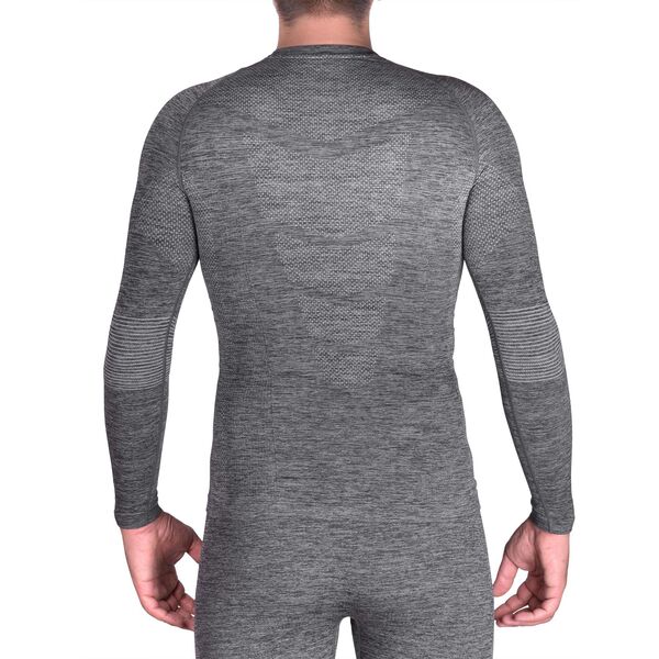 Термобелье UTO комплект Sports Dryarn Nilit 983101 Light Grey XL, Название цвета: Light Grey, Товаров в упаковке, шт: 1, Размер: XL, Вырез горловины: Круглый, Страна-производитель: КИТАЙ, изображение 5