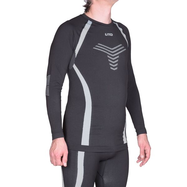 Термобелье UTO комплект UTO термобелье комплект Sports CleanDry Bamboo 933103 Classic Black XL, Название цвета: Classic Black, Размер: XL, Страна-производитель: КИТАЙ, изображение 5