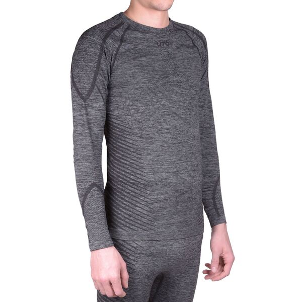 Термобелье комплект UTO Outdoor Sports Without Dyeing 943103 Темно-серое XL, Название цвета: Темно-серый, Товаров в упаковке, шт: 1, Размер: XL, Страна-производитель: КИТАЙ, изображение 3