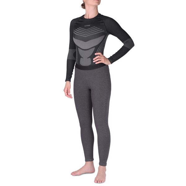 Термобелье UTO легинсы Thermal HeatMax Legging W's 987212 Grey XXL, Название цвета: Grey, Товаров в упаковке, шт: 1, Размер: XXL, Страна-производитель: КИТАЙ, изображение 6
