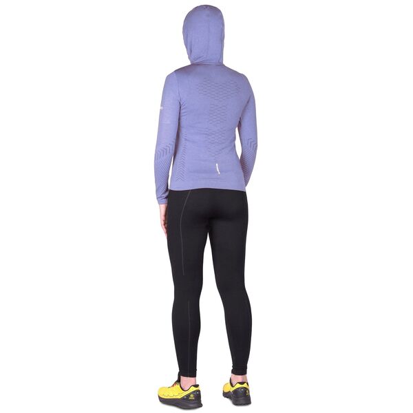 Толстовка UTO Zipper Long Sleeve Hoodie W's 929202 Star Grey Purple L, Название цвета: Star Grey Purple, Товаров в упаковке, шт: 1, Размер: L, Страна-производитель: ЮЖНАЯ КОРЕЯ, изображение 3